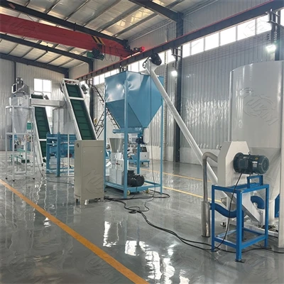 Poultry feed production line