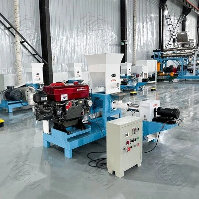 diesel fish pallet feed making machine diesel fish pallet feed making machine