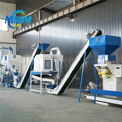 Chicken feed pellet production line