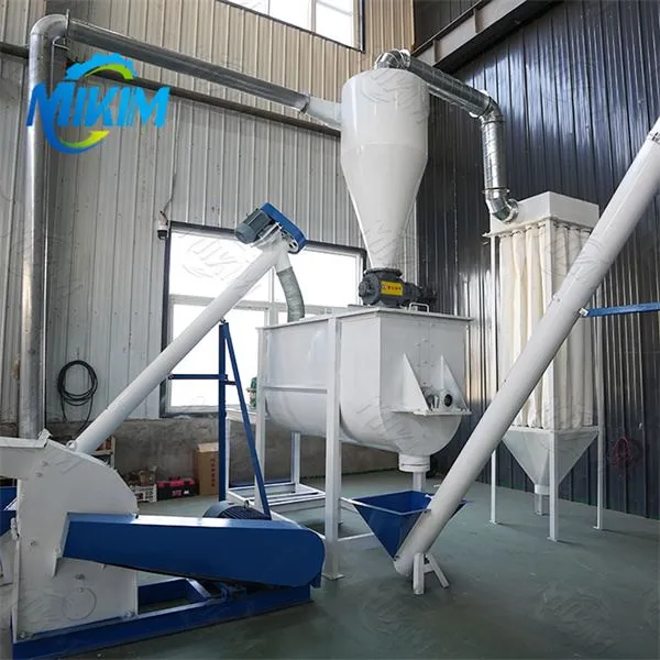 Automatic Straw Feed Pelletizing Production Line